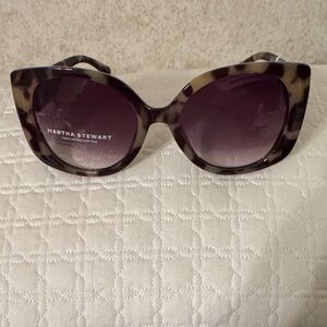 Martha Stewart Women's Oat Print Sunglasses